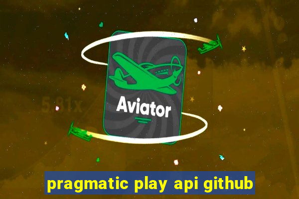 pragmatic play api github